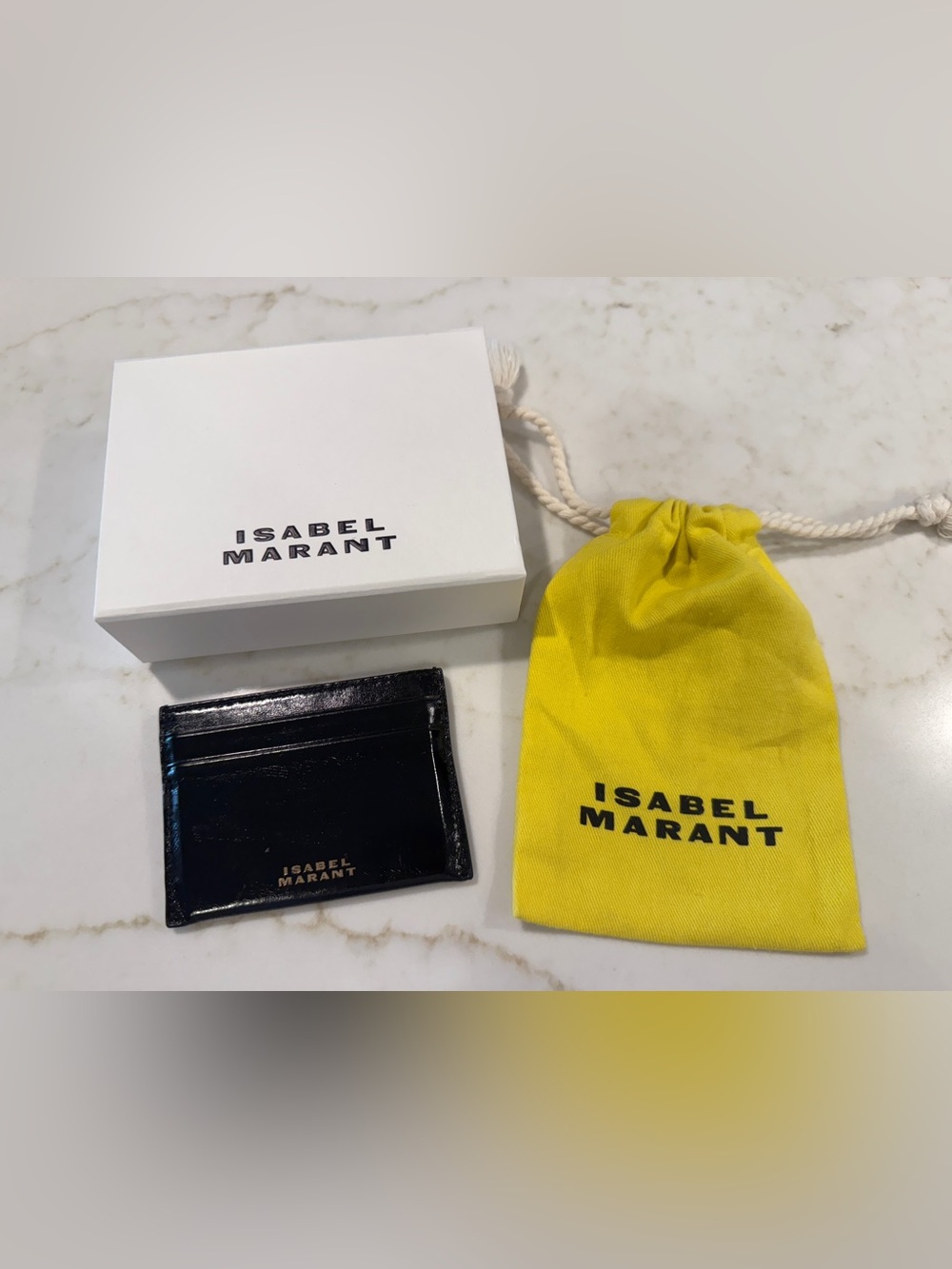 Isabel Marant Leather Card Holder